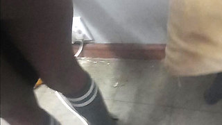 Stepdaughter Tease Her Ass to Stepdaddy, She Rubs Her Ass on His Cock