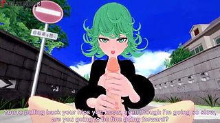 Tatsumaki POV Fuck - Petite Anime Girl Anal & Vaginal Sex - One Punch Man Hentai