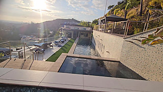 Huge Butt Latina Tokyo Lynn Fucks By Pool In Hollywood Hills