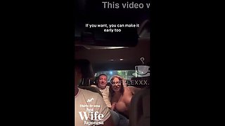 Husband Gifts Uber Driver with Wife: Lina Nakamura, John Coffee, Lewa - Anal, Japanese, Big Cock, BBW