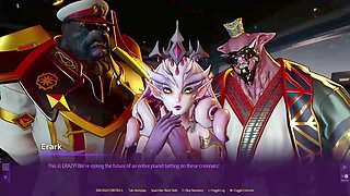 Latest uncensored 3D hentai update featuring aliens and monster action