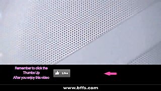 Splendid teenie bffs hot orgy in a dance studio