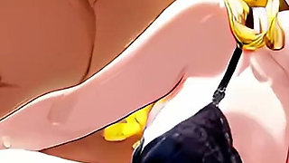 Married French Blonde MILF Seduced in Fitting Room - Ai Animation