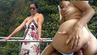 Stranger Room Sharing Leads to Hot Anal Sex with Latina MILF Roxxan - Rough POV Creampie & Squirting in 4K