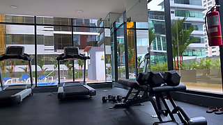 Smell My Dirty Bush and My Sweaty Ass After Training