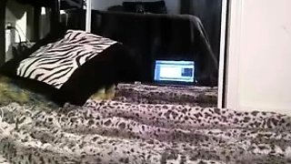 Cute blonde amateur webcam teen masturbating