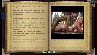 Hot Elf Escapes Goblins in 3D Sex Animation - Big Boobs Anal & Titjob Fantasy