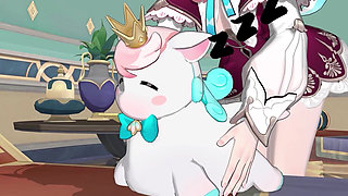 Honkai Star Rail - Hyacine X Caelus Passionate Sex - 3D Hentai Animation