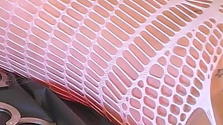 Tied up with Wank Over My Tits Cumshot & Sex Toy Fucking