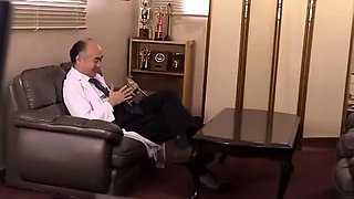 Old man cums in young pussy Karel is