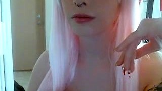 Emo Teen Becka Solo Webcam Masturbation Porn
