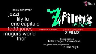 Rough Gang Bang with Double Anal and DP on Lily Lu - Extreme Deep Fisting Interracial Action