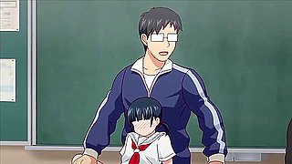 I'm fondling her breasts, penetrating her, and ejaculating inside her and all over her.