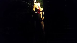 Public Garden Party Turns Into a Hardcore Orgy