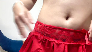 Pissing Dirty Pussy of Petite Girl Hana Small Body Asian