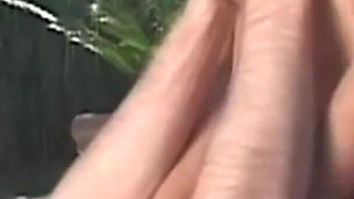 Despite Being Outdoors the Latina Cannot Help but Moan Out Loud While Being Dicked Down