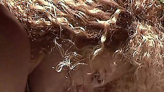 Insatiable Curly MILF Takes Every BBC Outdoors