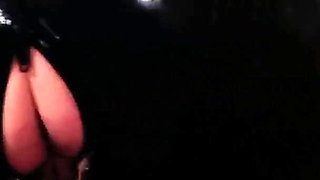 Sexy Latex Catsuit Tease