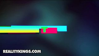 Hot pornstars have a naked relay race before beating the pool for a raw gangbang - reality kings