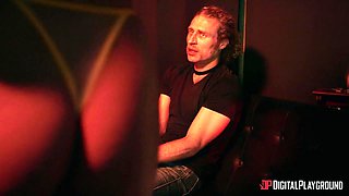 Michael Vegas' Wild Club in a Sultry Scene