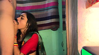 Beautiful Indian Wife Deep Throat Blowjob