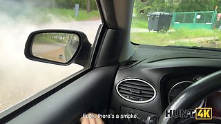 Watch this hot babe get picked up and fucked hard in this hardcore cuckold video