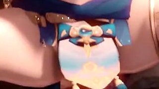 Nilou Rides a Hilichurl Genshin Impact Hentai Dance 3D Sex Porn