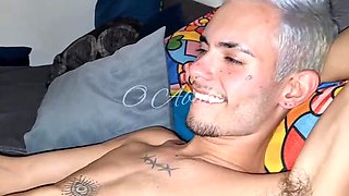 Hot Gym Guy Threesome with Kel Abate - Amateur MILF Blowjob & Rough Sex