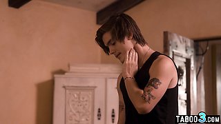 mom stepmom taboo nailing two big dicks