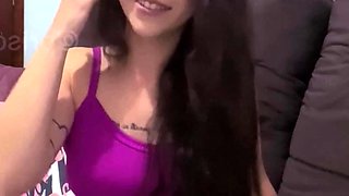 Naughty brunette determined to seduce the teacher!!!! JOI -
