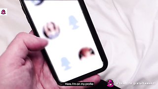 French Blonde Smiles – Snap-Fuck Hookup Promo