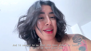 Kitty Sweet Extreme Squirting Orgasm - Huge Tits Latina Solo Fingering & Close Up Pussy