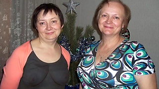 Dressed Undressed! Mature Mom and not daughter! Animation!