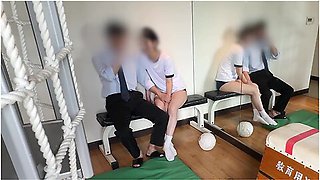 [amateur Creampie]sex With Cute Japanesecall Students To The Gym And Cum