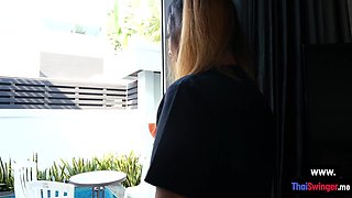 Amazing trip with petite Asian teenager