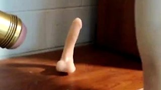 Big Cock Guy's Solo Sex Toy Session