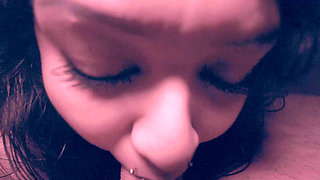 Pierced loves to swallow